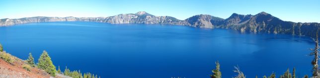 Crater Lake from Wizard Island