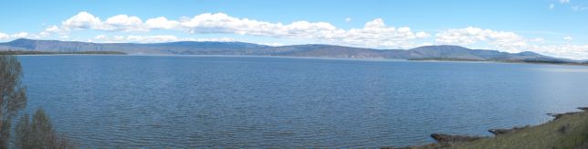 Upper Klamath Lake from Hwy 140