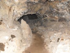 Path in Lava Beds Cave