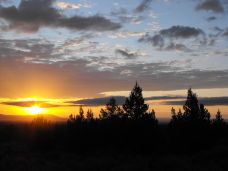 Sunrise at the Lava Beds