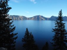 Dusk at Crater Lake