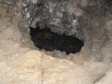 Hole leading to a lower cave in Sentinel Cave