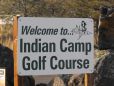 Indian Camp Golf Sign