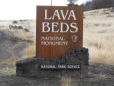 Lava Beds National Monument Sign