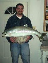 Mike Hiatt's Prize Rainbow Trout