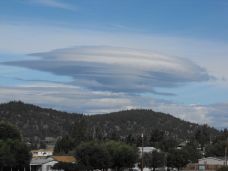 Cloud Formation over Mountains