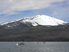 Fishing at Diamond Lake